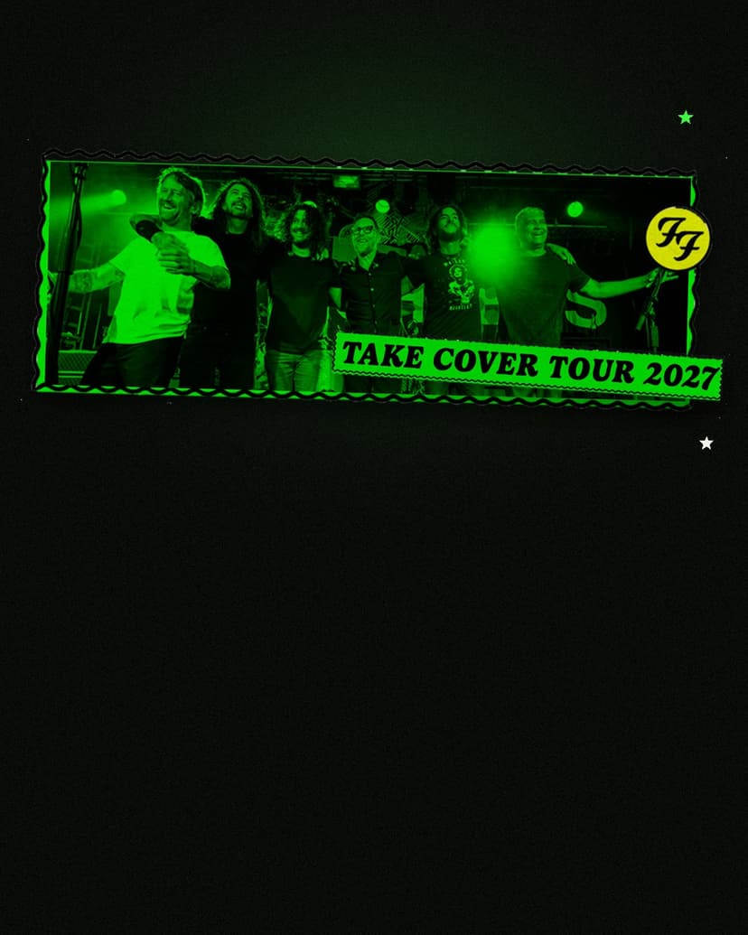 Foo Fighters — Take Cover Tour
