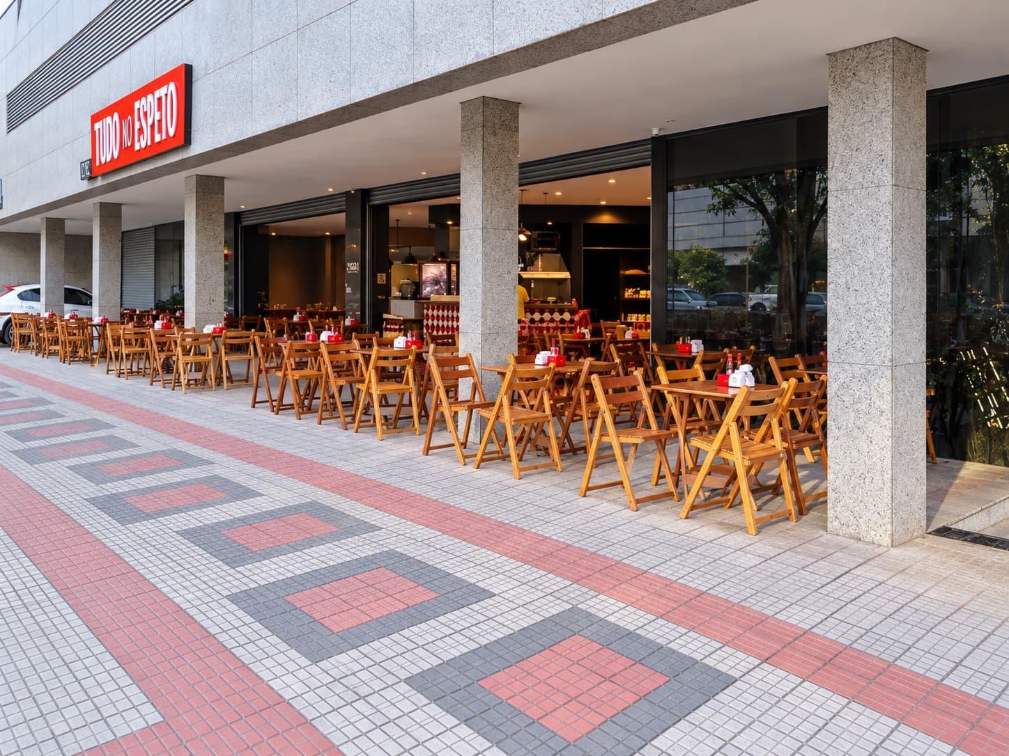 Fachada de Tudo no Espeto Funcionários